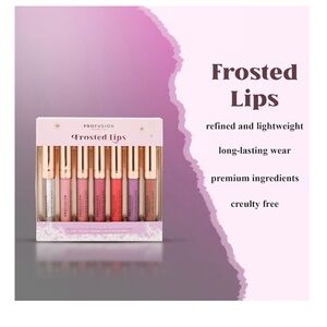 New- Profusion Vegan Shimmery Lipstick Trio – Coral, Bronze, Lavender